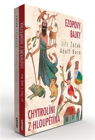 Ezopovy bajky / Chytrolíni z Hloupětína (BOX 2 knihy)