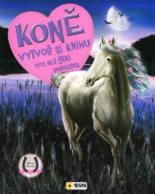 Koně vytvoř si knihu - 800 samolep