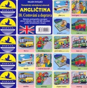 Najdi dvojici - Angličtina - 10. Cestování a doprava