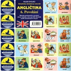 Najdi dvojici - Angličtina - 6. Povolání