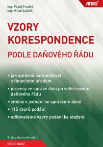 Vzory korespondence podle daňového řádu