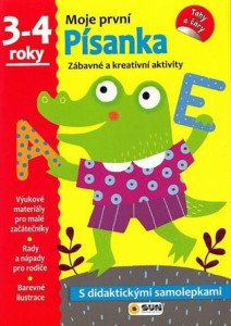 Písanka - 3-4 roky - samolepky (Moje první písanka)