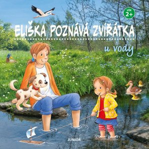 Eliška poznává zvířátka u vody